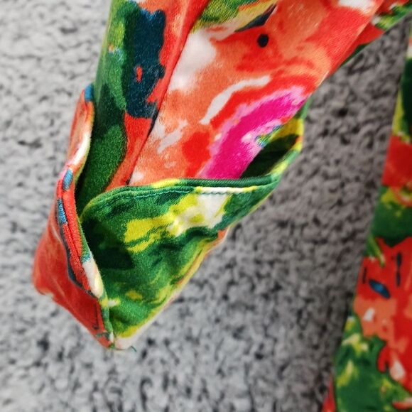 LAL (Live A Little) Spring Floral Blazer Multicolor. Woman's L. VNT, Retro...... - Picture 5 of 11